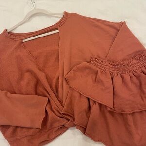 Aerie Two-Piece Skirt Set in Terracotta